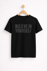Yourself Printed T-Shirt for Men – Cotton Jersey Fabric
