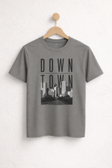 Down Town T-Shirt for Men – Cotton Jersey Fabric
