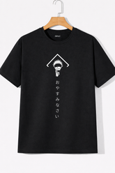 GOJO Satoru Printed Oversized T-Shirt for Men – Cotton Jersey Fabric