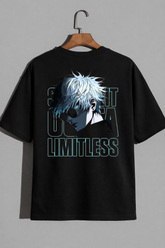 GOJO Satoru 2 Printed Oversized T-Shirt for Men – Cotton Jersey Fabric