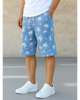 Men’s Palm Printed Shorts – Soft & Comfortable