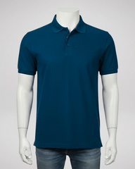 Petroleum Blue Polo T-Shirt – Premium Quality & Comfortable Wear