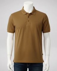 Brown Polo T-Shirt – Premium Quality & Comfortable Wear