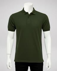Olive Polo T-Shirt – Premium Quality & Comfortable Wear