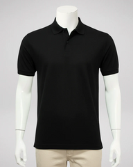 Black Polo T-Shirt – Premium Quality & Comfortable Wear