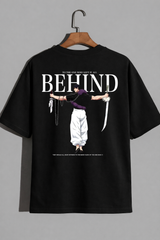 TOJI Fushiguro Oversized T-Shirt for Men – Cotton Jersey Fabric