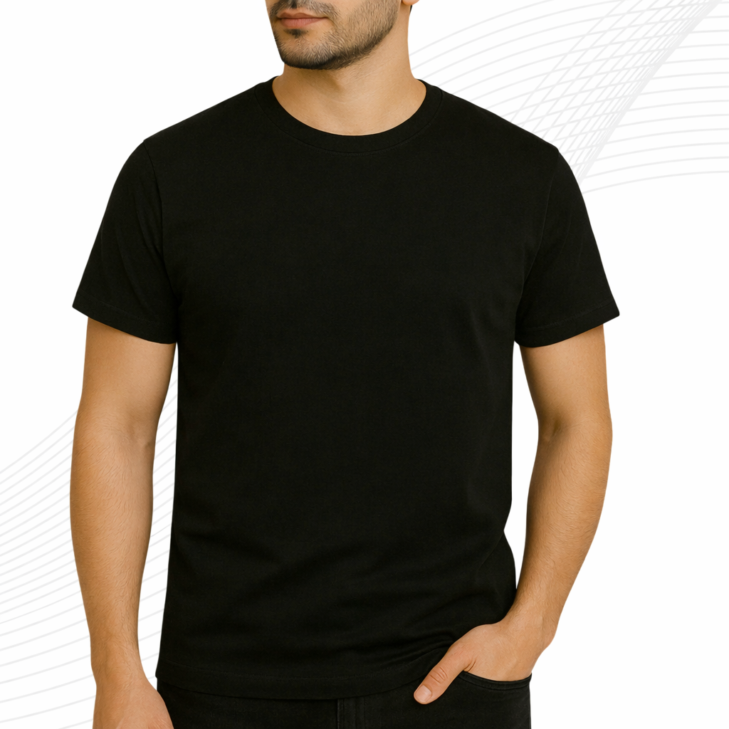 Premium Printed T-Shirt for Men – Cotton Jersey Fabric