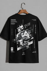 Premium Printed Oversized T-Shirt for Men – Cotton Jersey Fabric