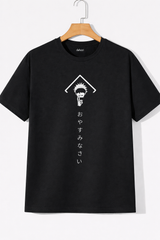 GOJO Satoru Printed Oversized T-Shirt for Men – Cotton Jersey Fabric