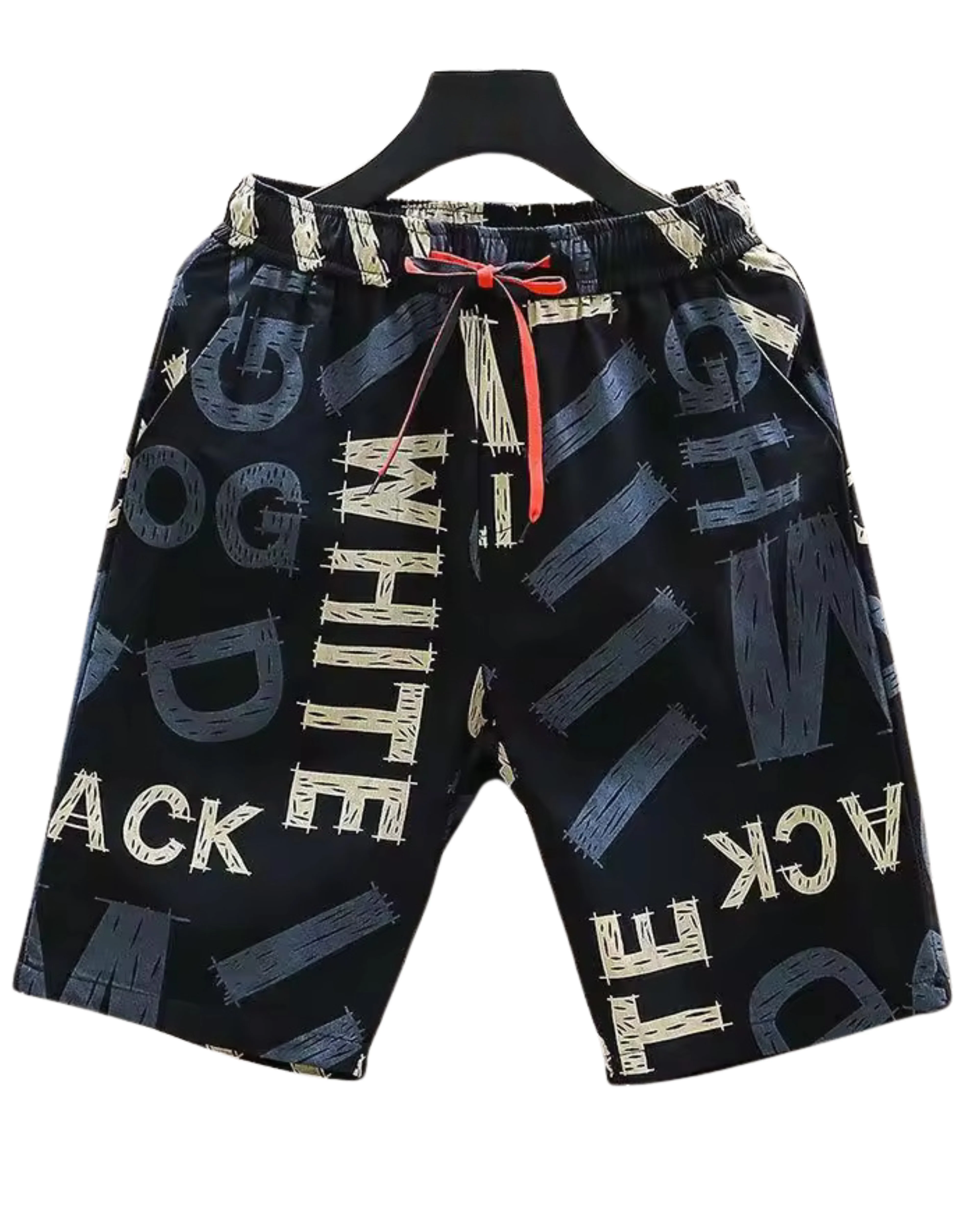 Men’s Drawstring Printed Shorts – Soft & Comfortable