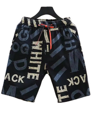 Men’s Drawstring Printed Shorts – Soft & Comfortable