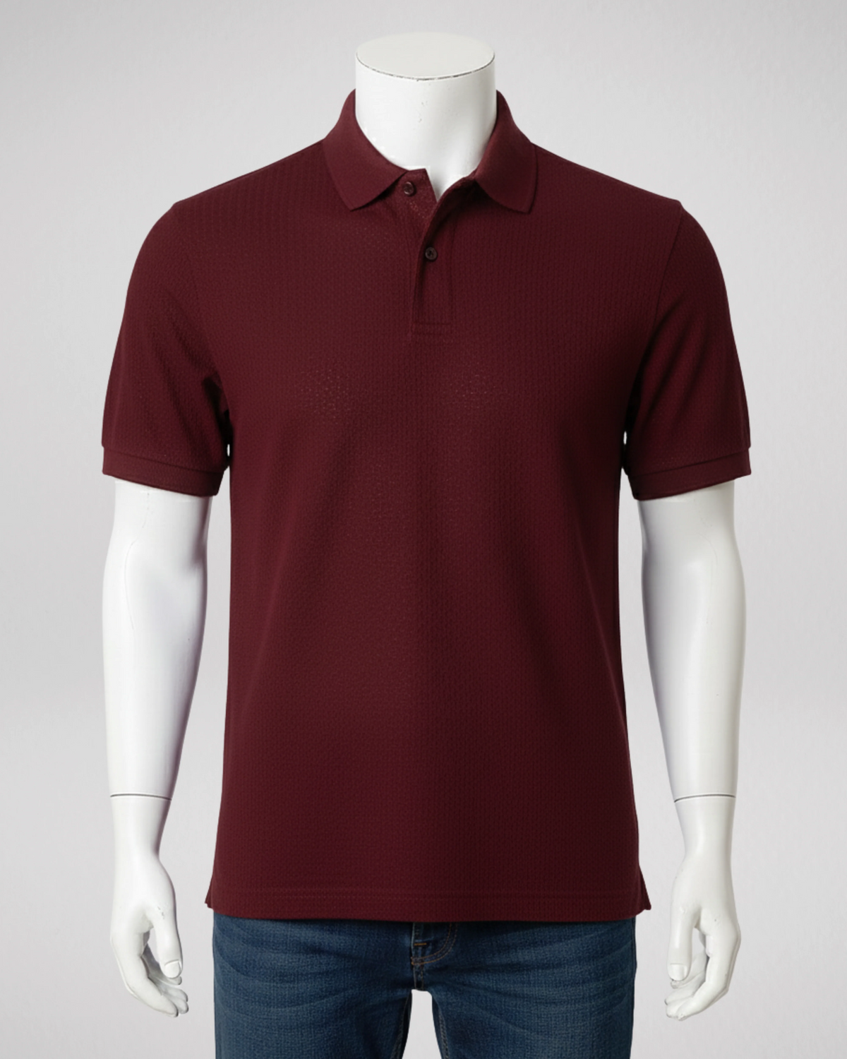 Maroon Polo T-Shirt – Premium Quality & Comfortable Wear