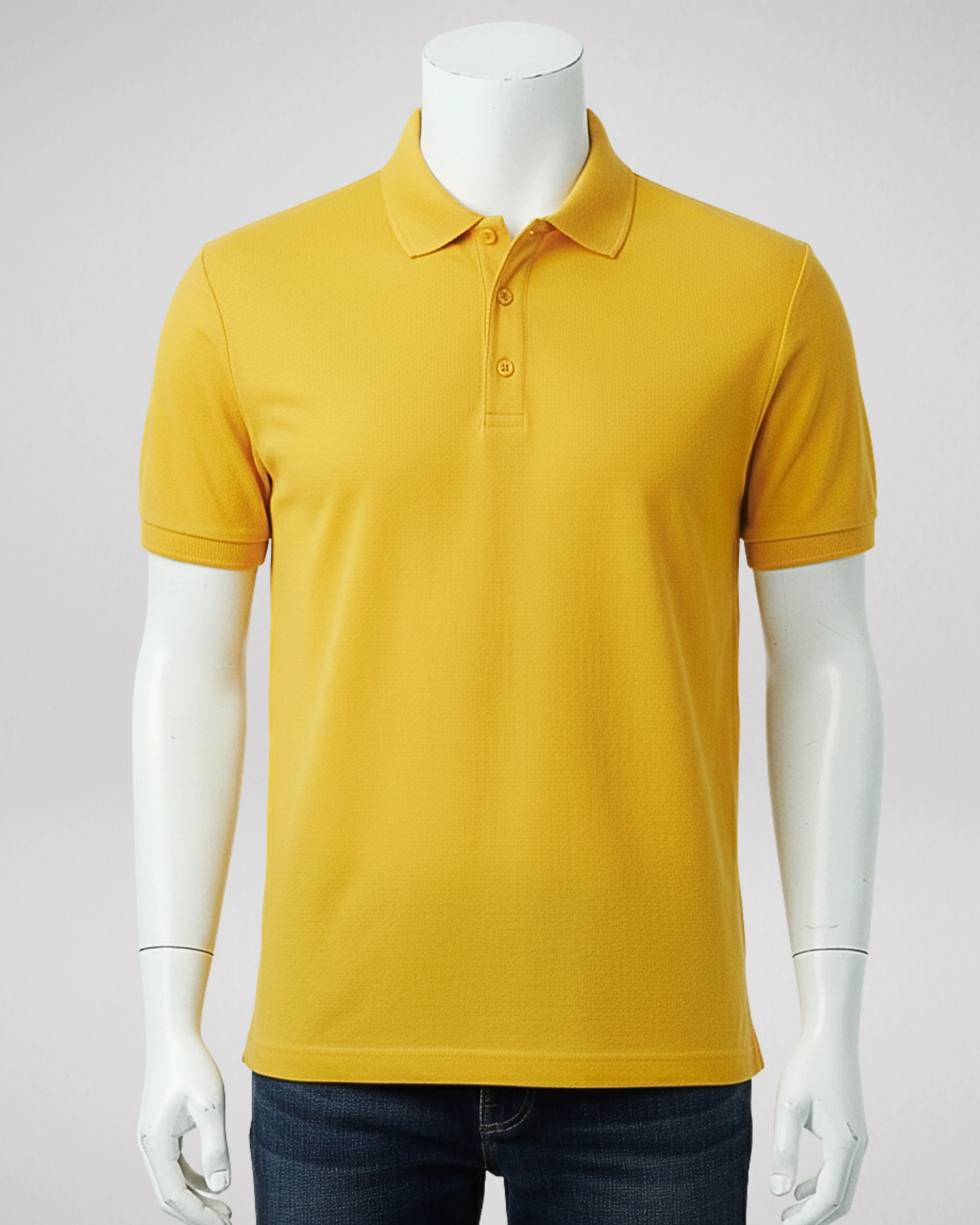 Yellow Polo T-Shirt – Premium Quality & Comfortable Wear