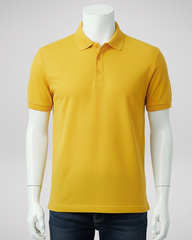 Yellow Polo T-Shirt – Premium Quality & Comfortable Wear